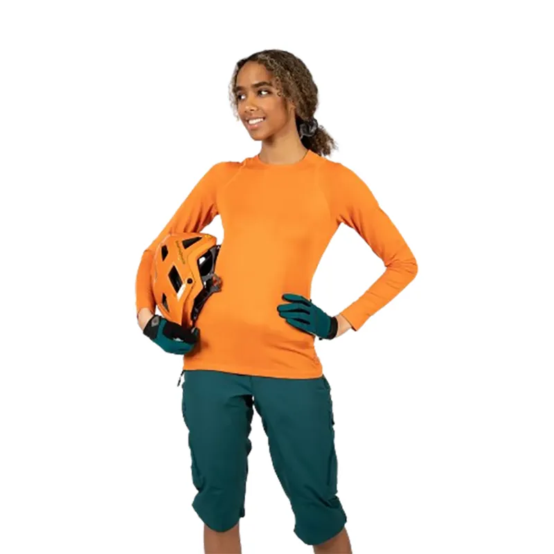 Endura Women's Hummvee 3/4 Short with Liner Teal-4